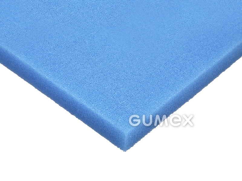 Wasserfilter PPI 45, Dicke 20mm, 2000x1000mm, Dichte 25kg/m3, PU, ​​blau, 